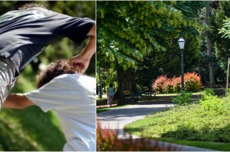 tučnjava park vatroslava jagića