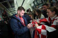 Doček brončanih rukometaša u Zračnoj luci Franjo Tuđman Doček brončanih rukometaša u Zračnoj luci Franjo Tuđman