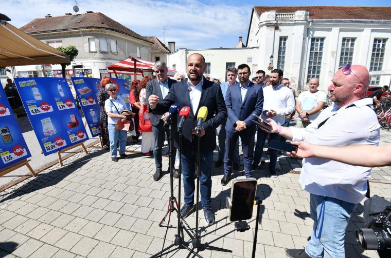 Varaždin: Konferencija za medije kampanje SDP-a i Možemo! “Plenkovićeva inflacija” Varaždin: Konferencija za medije kampanje SDP-a i Možemo! “Plenkovićeva inflacija”