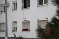 Varaždin: Tragovi krvi na zgradi, policijski očevid je u tijeku