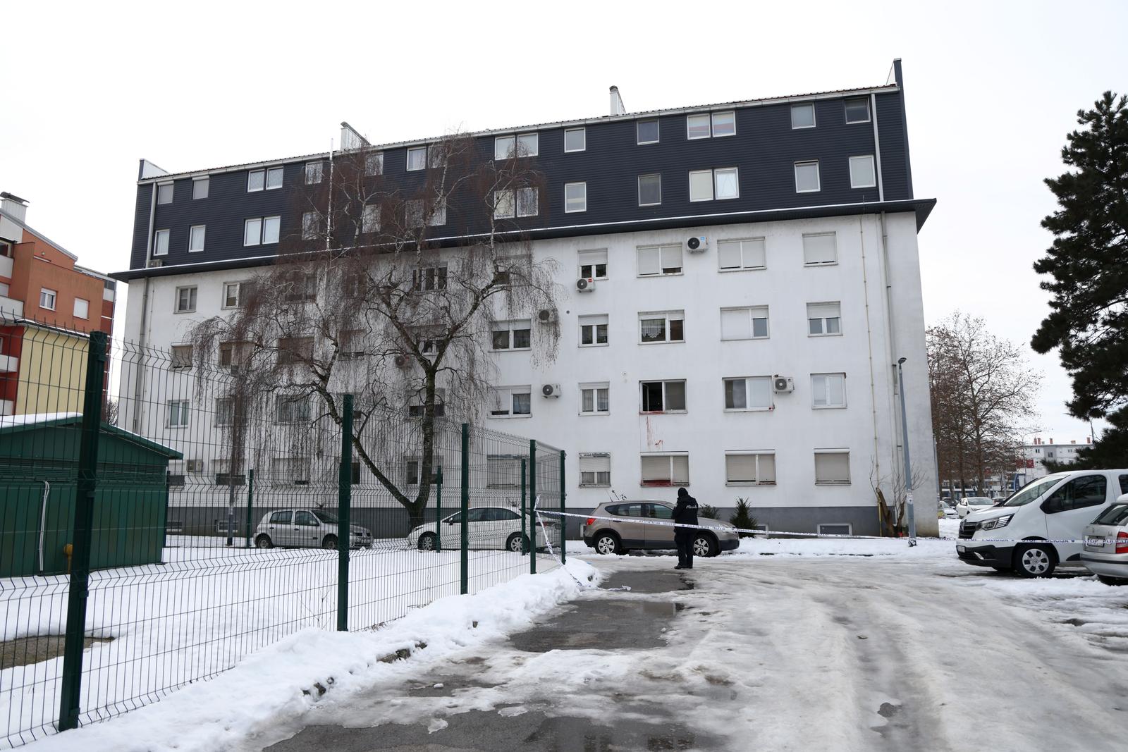 Varaždin: Tragovi krvi na zgradi, policijski očevid je u tijeku