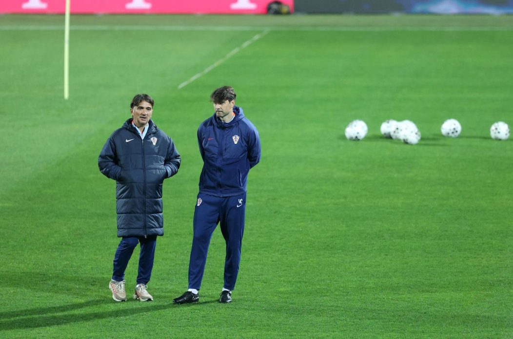 Rijeka: Nogometaši Hrvatski odradili trening uoči utakmice protiv Farskih otoka