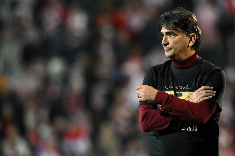 Slavlje nogometaša Hrvatske nakon pobjede nad Farskim otocima i plasmana na Svjetsko prvenstvo