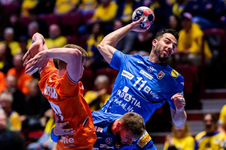 Malmö: EHF Europsko rukometno prvenstvo 2026., Hrvatska – Nizozemska