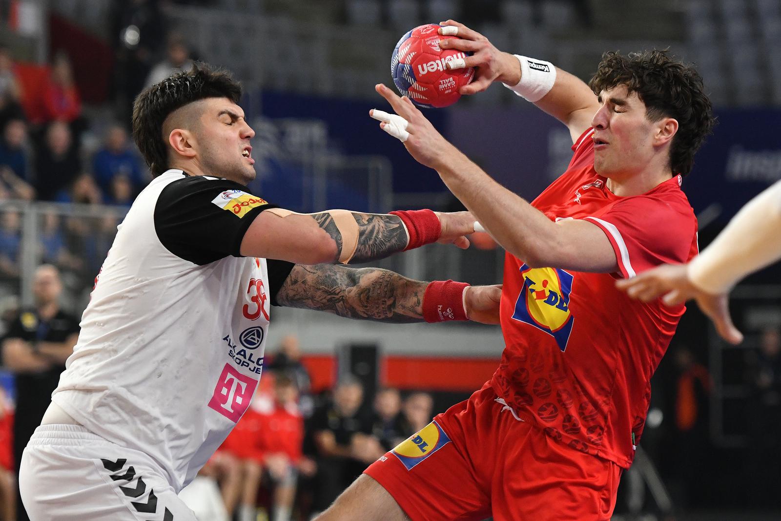 IHF Svjetsko rukometno prvenstvo 2025., Austrija – Sjeverna Makedonija