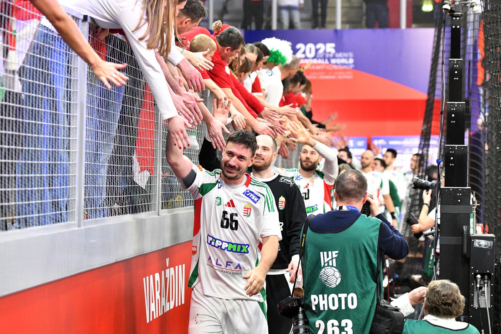 IHF Svjetsko rukometno prvenstvo 2025., Katar – Mađarska