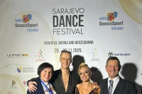 Paula Hude i Vedran Sraga uz vodstvo kluba SPK Harmony, Milku i Ismeta Čamdžića Paula Hude i Vedran Sraga uz vodstvo kluba SPK Harmony, Milku i Ismeta Čamdžića