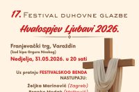 Plakat Hvalospjev Ljubavi 2026