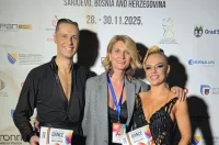 Plesni par Paula Hude i Vedran Sraga uz trenericu Tamaru Despot Plesni par Paula Hude i Vedran Sraga uz trenericu Tamaru Despot