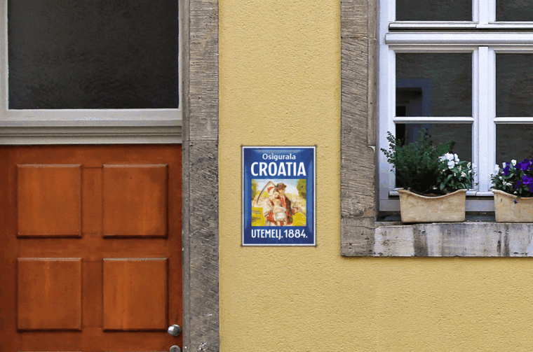 Pločica Osigurala Croatia