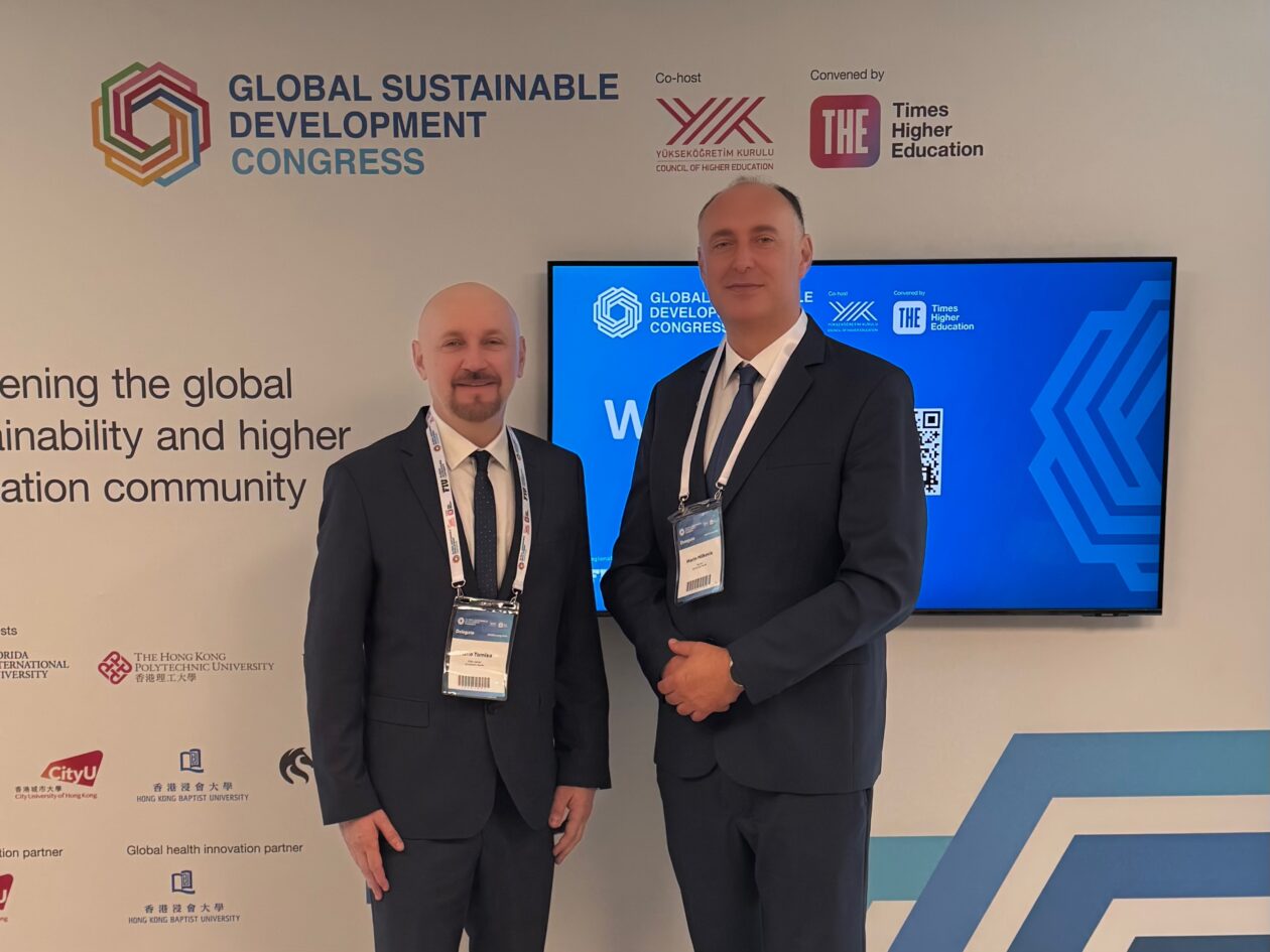 Rektor Milkovic i prorektor Tomisa Rektor Milkovic i prorektor Tomisa