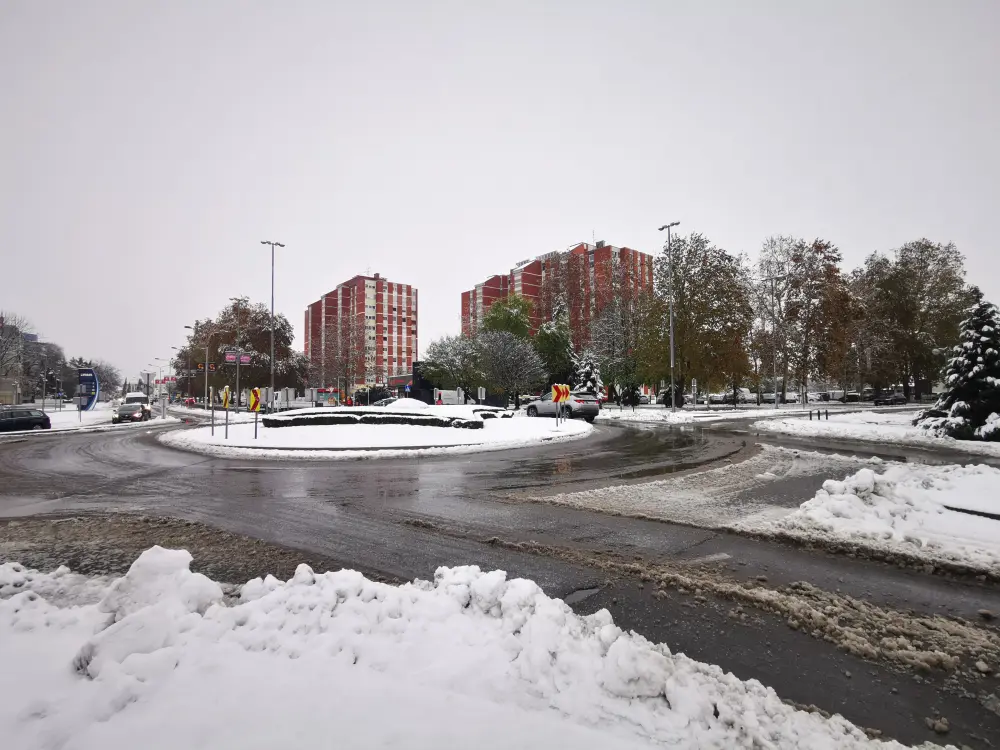 Snijeg u Varaždinu FOTO Goran Štimec 01