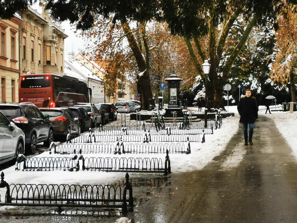 Snijeg u Varaždinu FOTO Goran Štimec 28