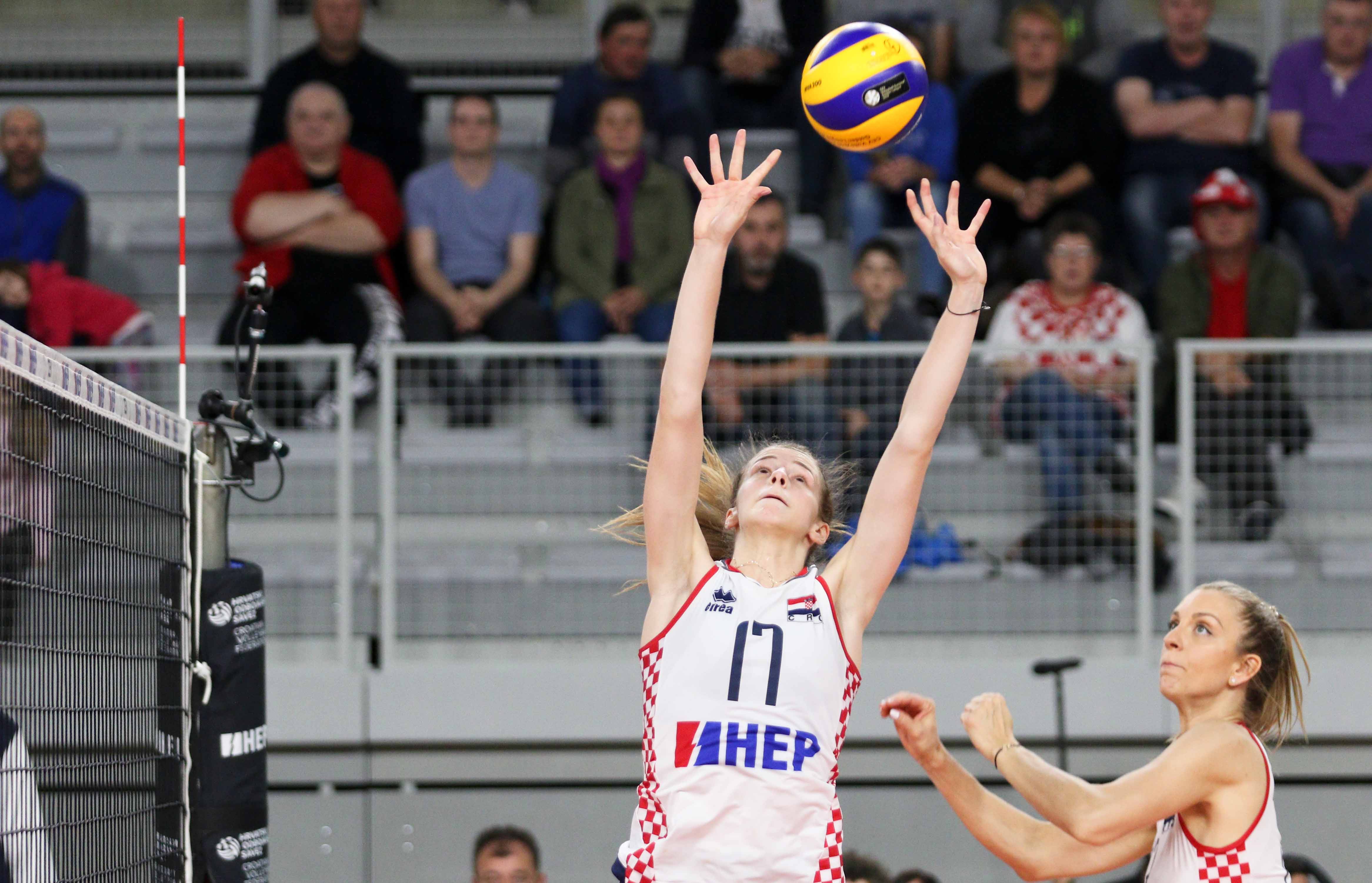 Odbojka, odbojkašice, Hrvatska reprezentacija, Arena Varaždin