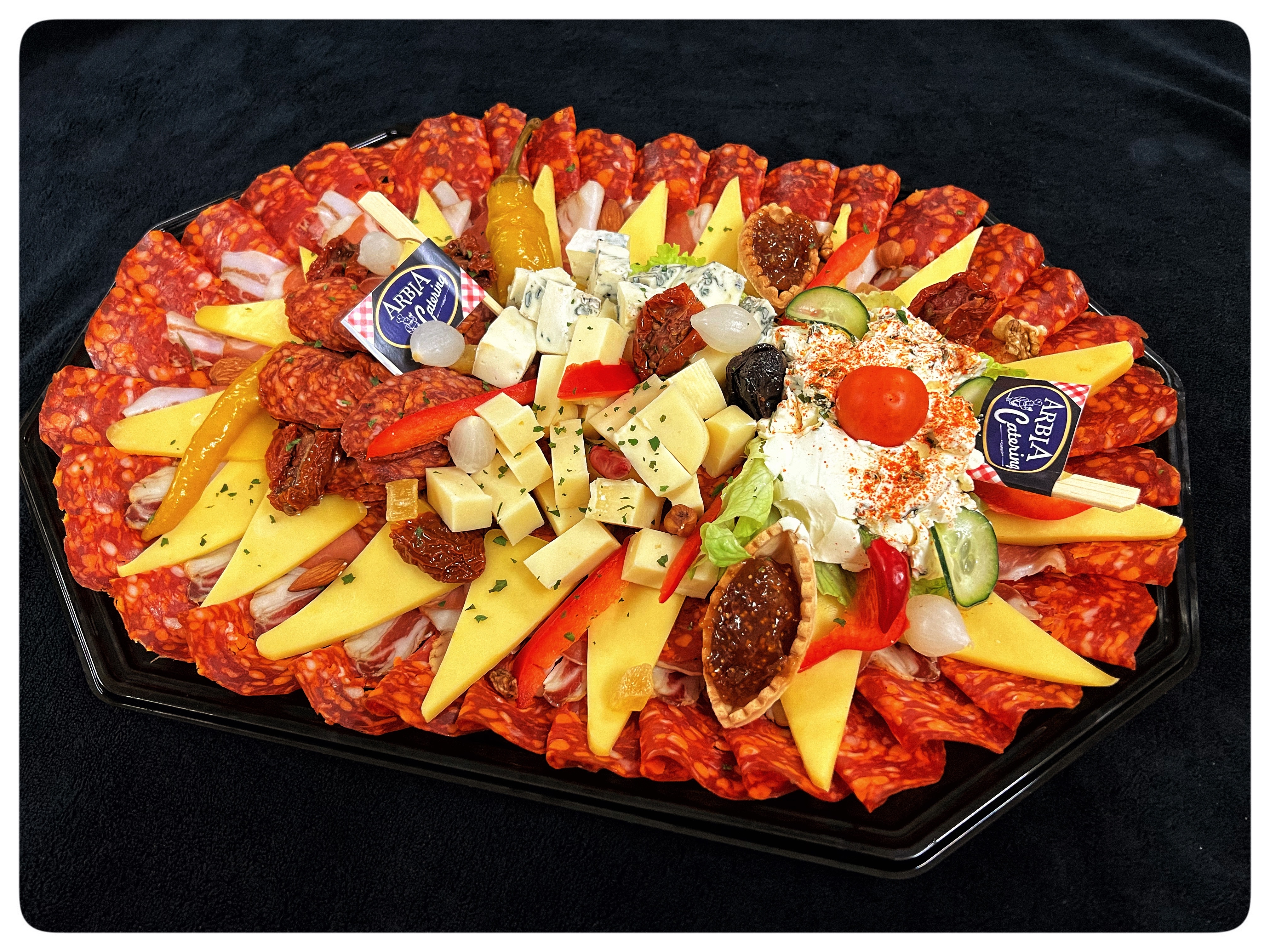 Arbia Catering plate