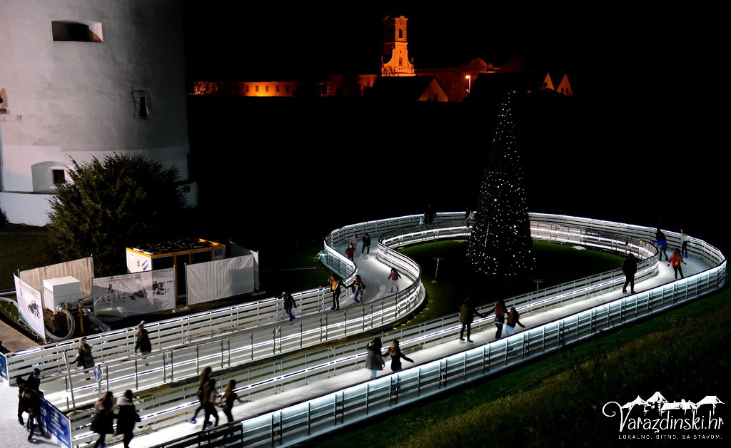 Ledena čarolija na Starom gradu, klizalište, ledeni tobogan,