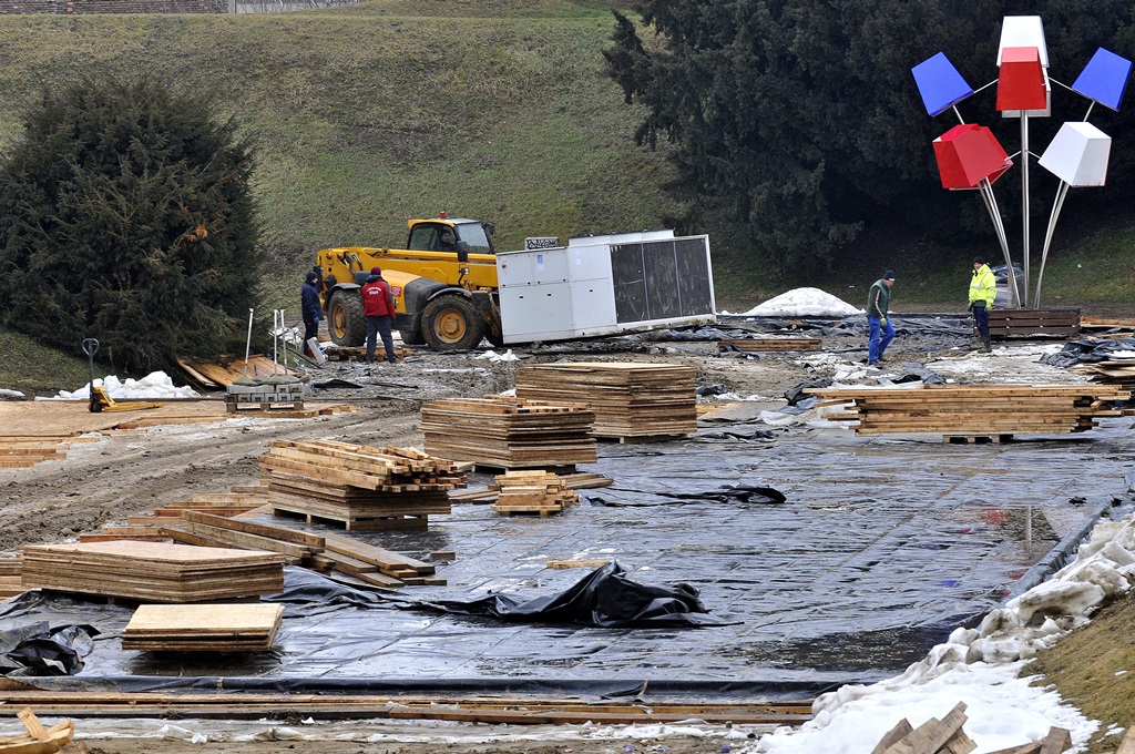 Klizalište, Ledena čarolija, Varaždin