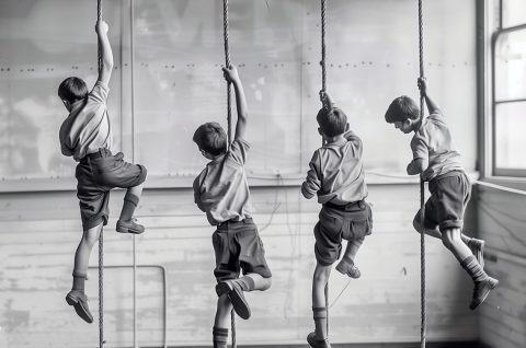 penjanje po užetu tjelesni