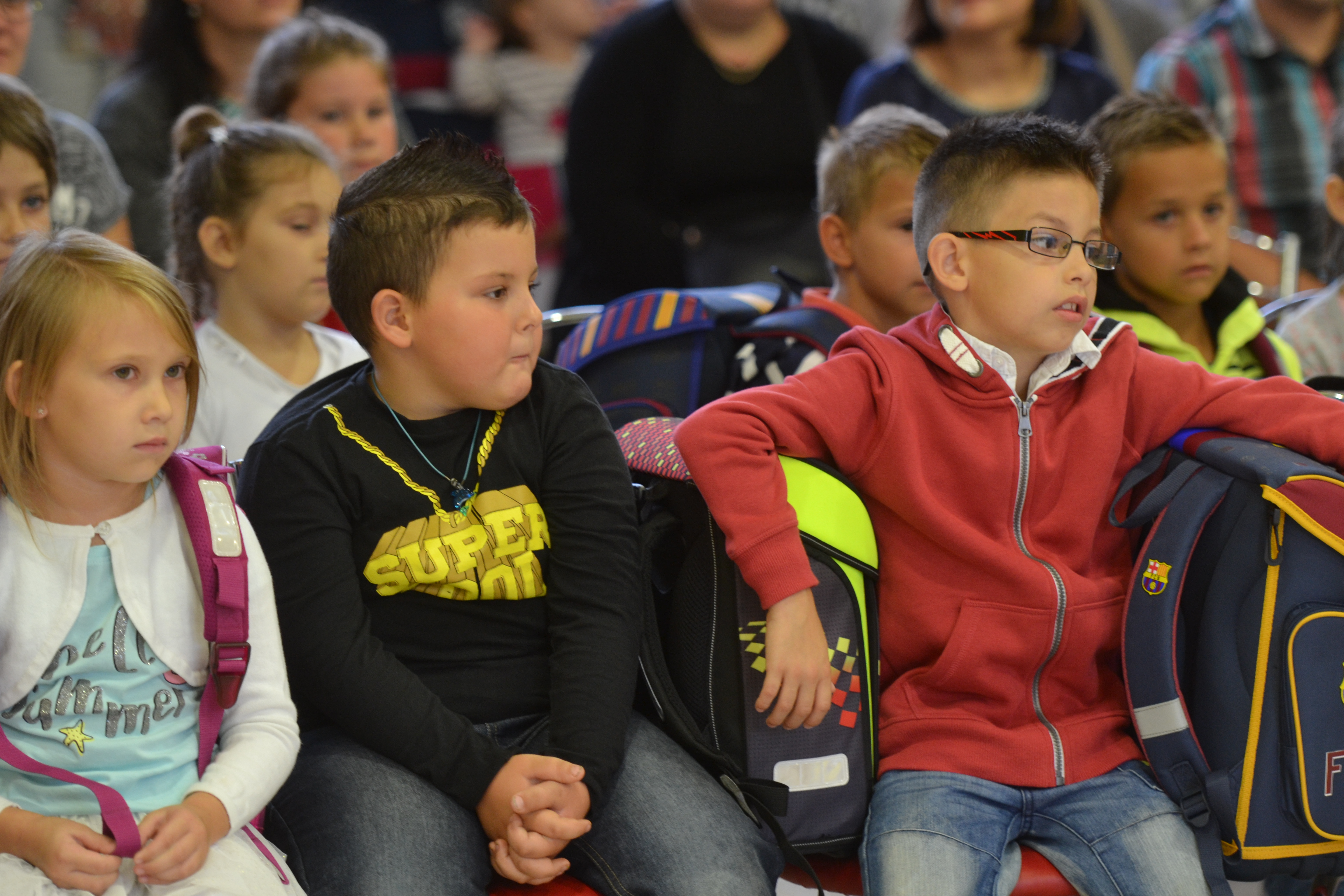 Prvi dan škole u OŠ Trnovec Bartolovečki