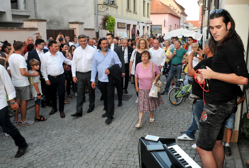 Premijer Andrej Plenković na Špancirfestu