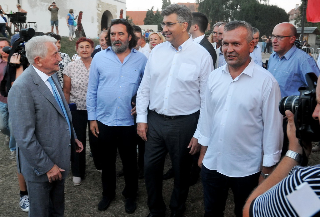 Premijer Andrej Plenković na Špancirfestu