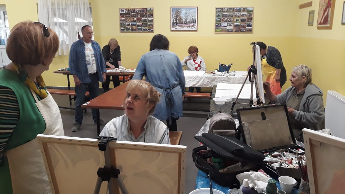 Likovna kolonija u Šćepanju, Breznički Hum