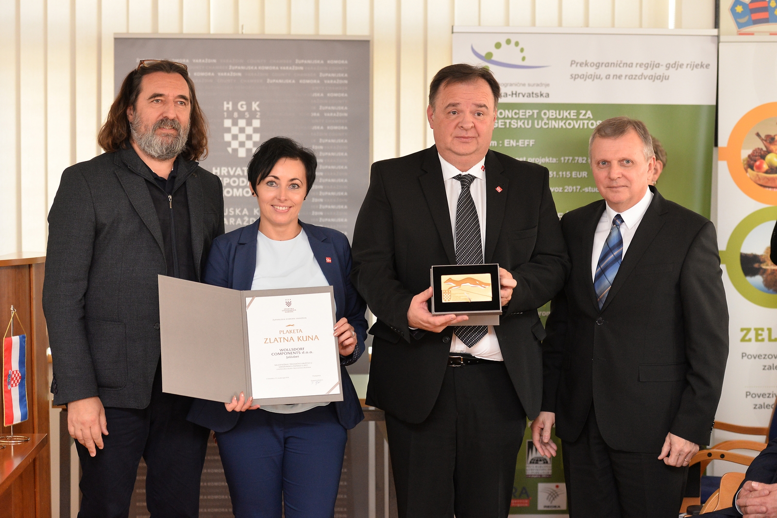 Zlatna kuna za 2017., HGK, poduzetnici
