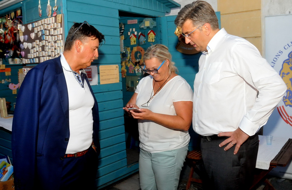 Premijer Andrej Plenković na Špancirfestu