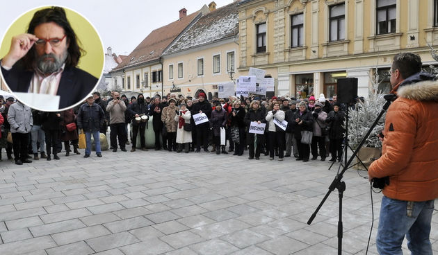 Varaždinsko smeće – prosvjed, Ivan Čehok