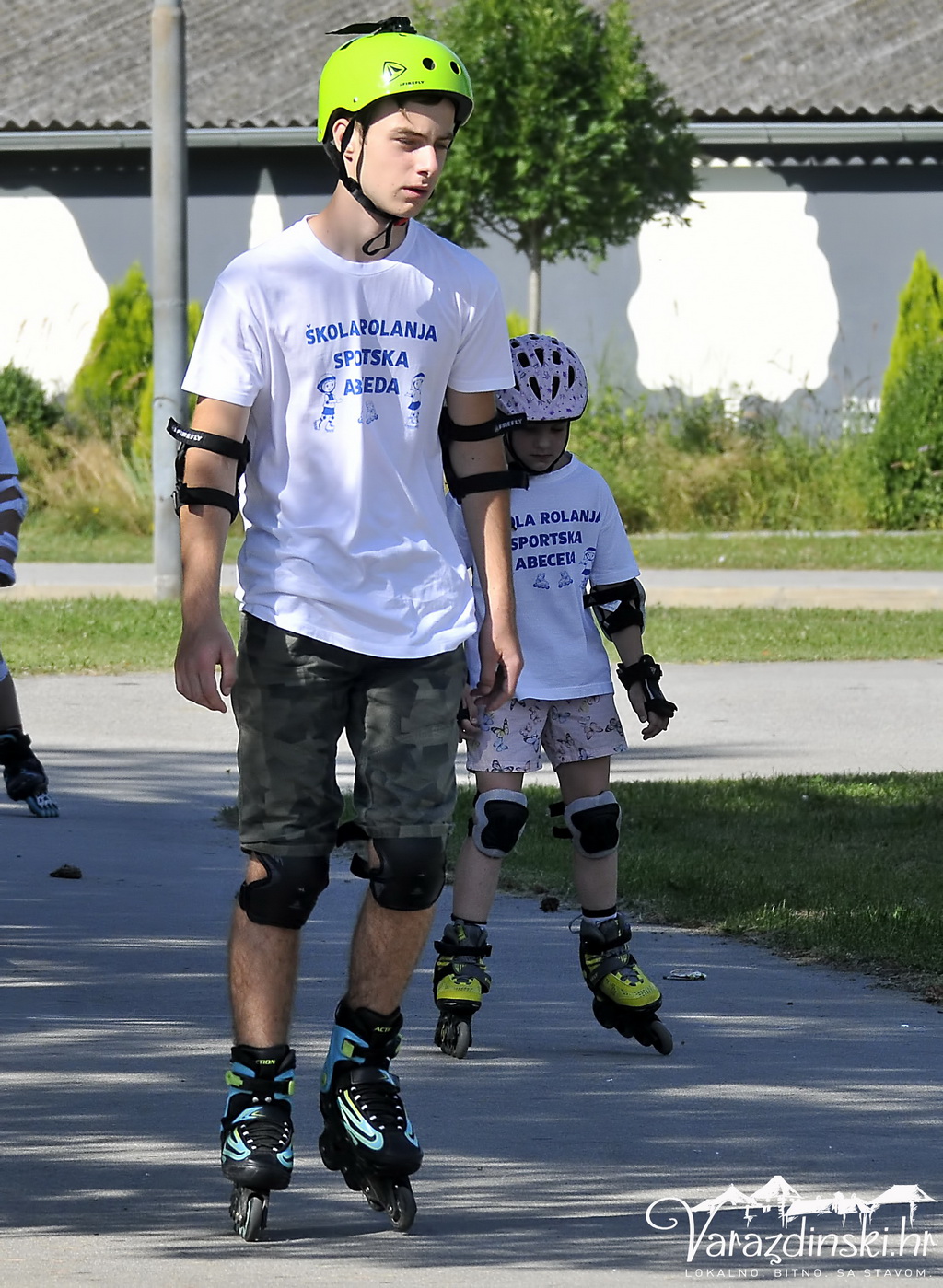 ŠKOLA ROLANJA Oko 130 djece naučilo rolati, s njima po prvi puta i roditelji