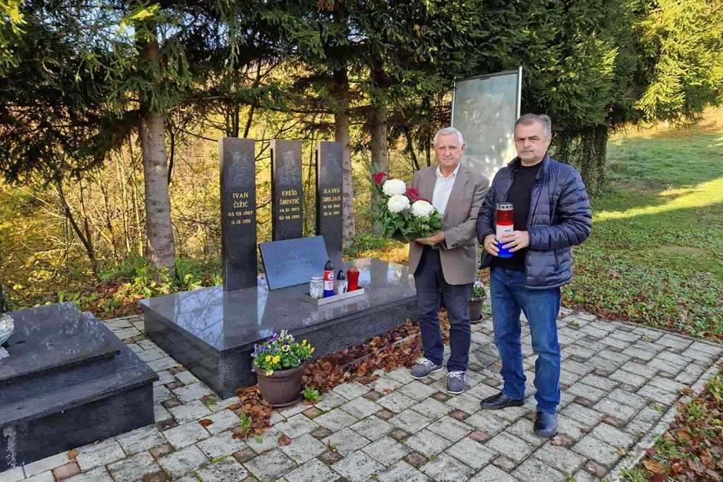 bednja, svi sveti, polaganje vijenaca (2)