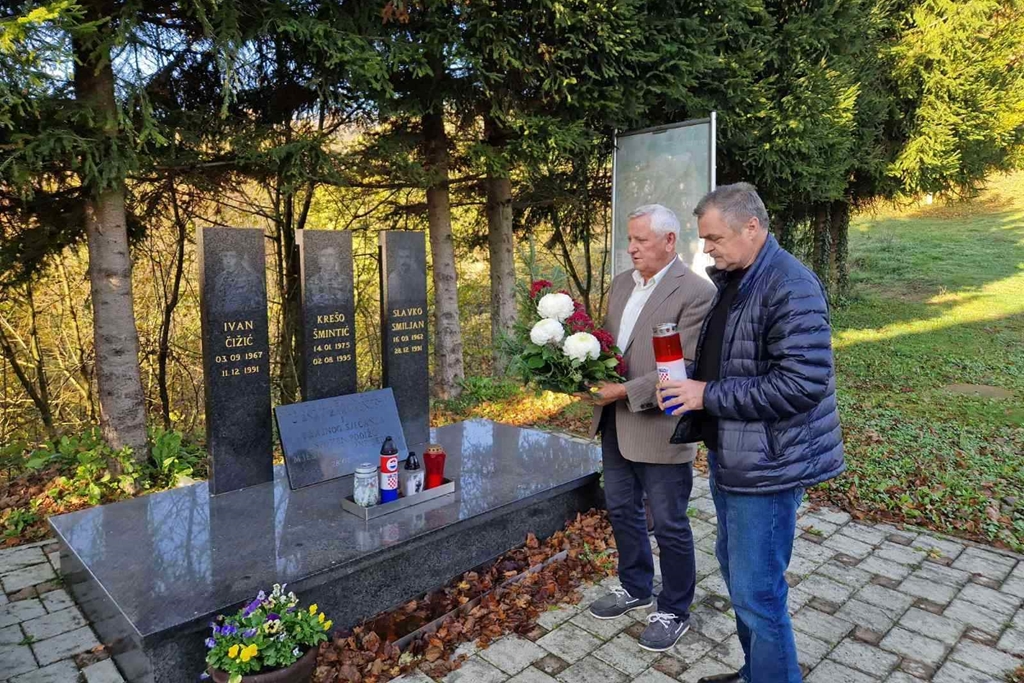 bednja, svi sveti, polaganje vijenaca (6)