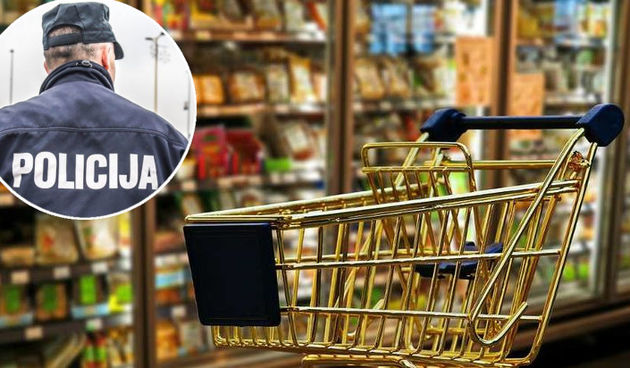 Krađa, dućan, policija