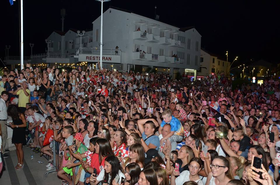 Zlatko Dalić – doček u Novalji