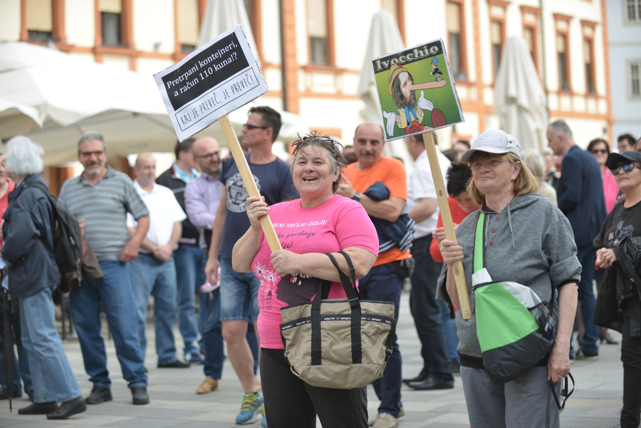 Prosvjed ‘Kaj je preveč, je preveč’ Prosvjed ‘Kaj je preveč, je preveč’