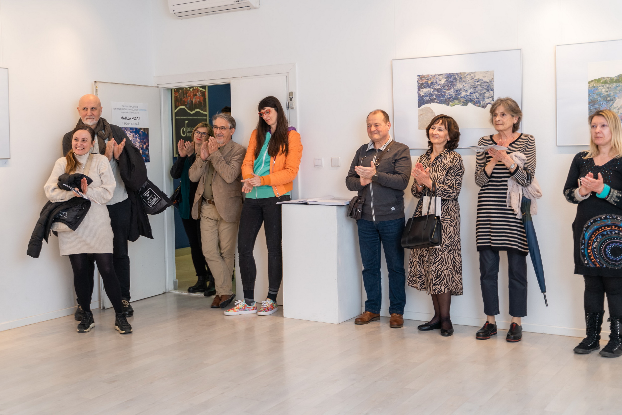 Mateja Rusak, izložba u Zagrebu