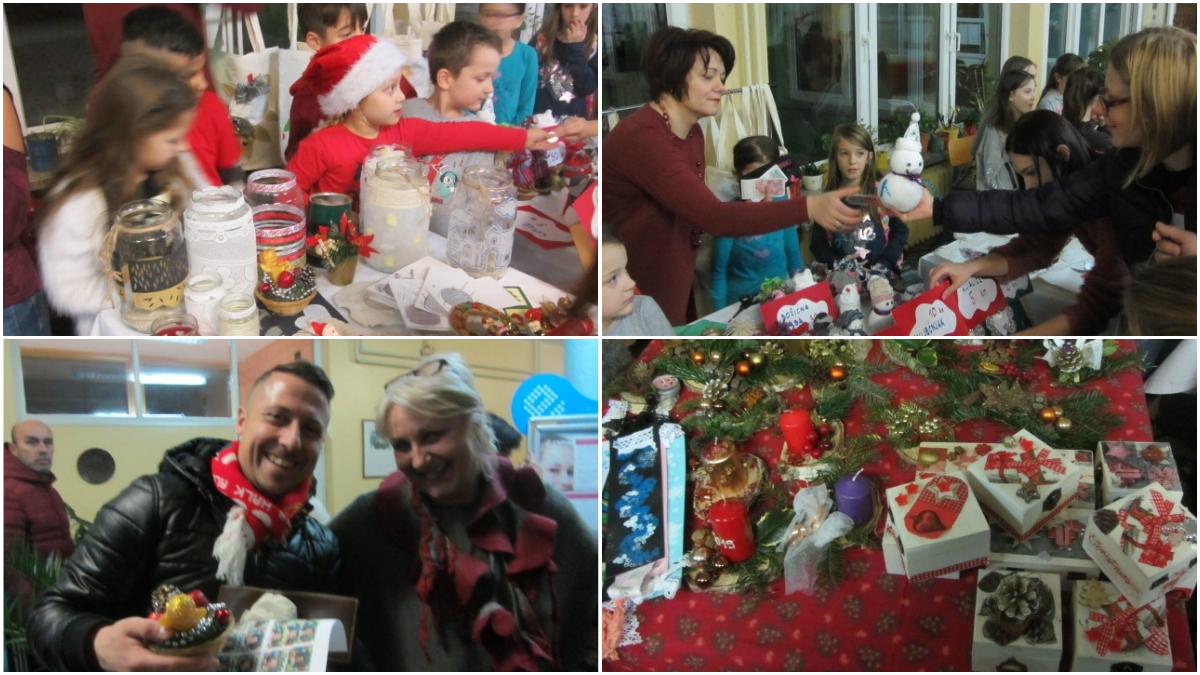 Božićni sajam u V. osnovnoj školi