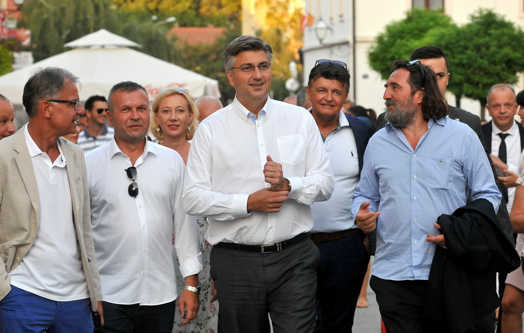 Premijer Andrej Plenković na Špancirfestu