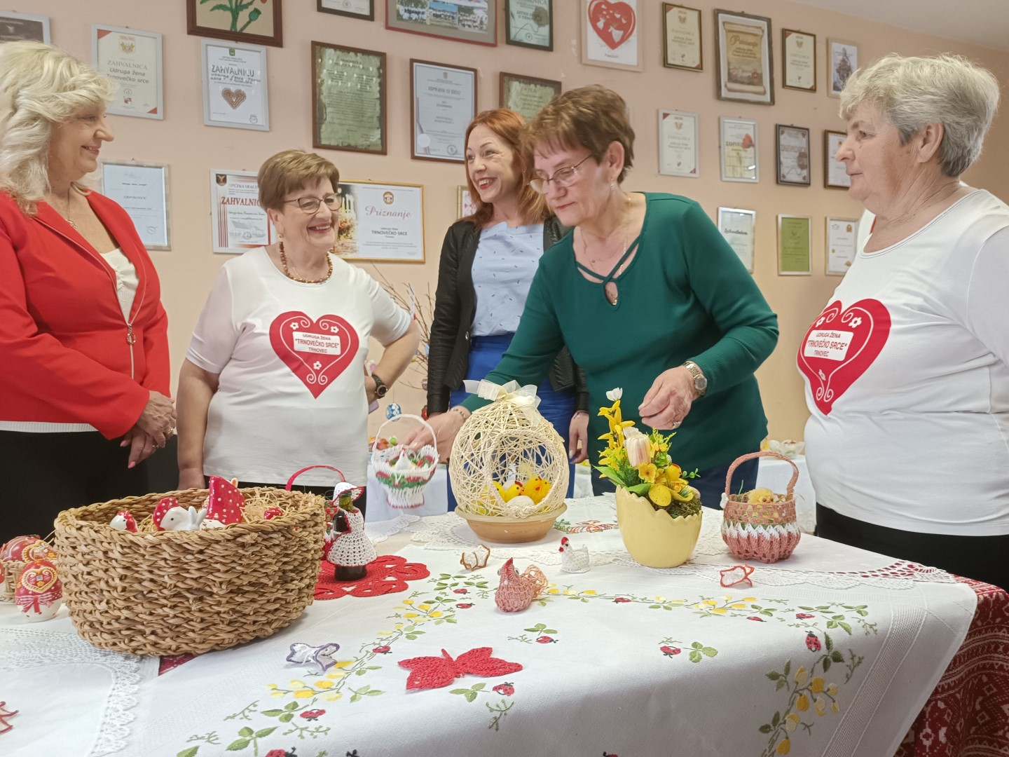 Uskrsna izložba Udruge žena Trnovečko srce