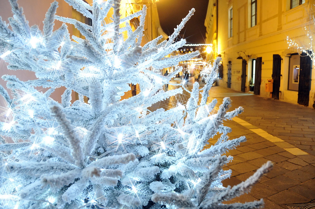 Povodom otvorenja Adventa u Varaždinu upaljeno tisuće lampica