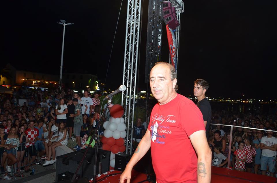 Zlatko Dalić – doček u Novalji