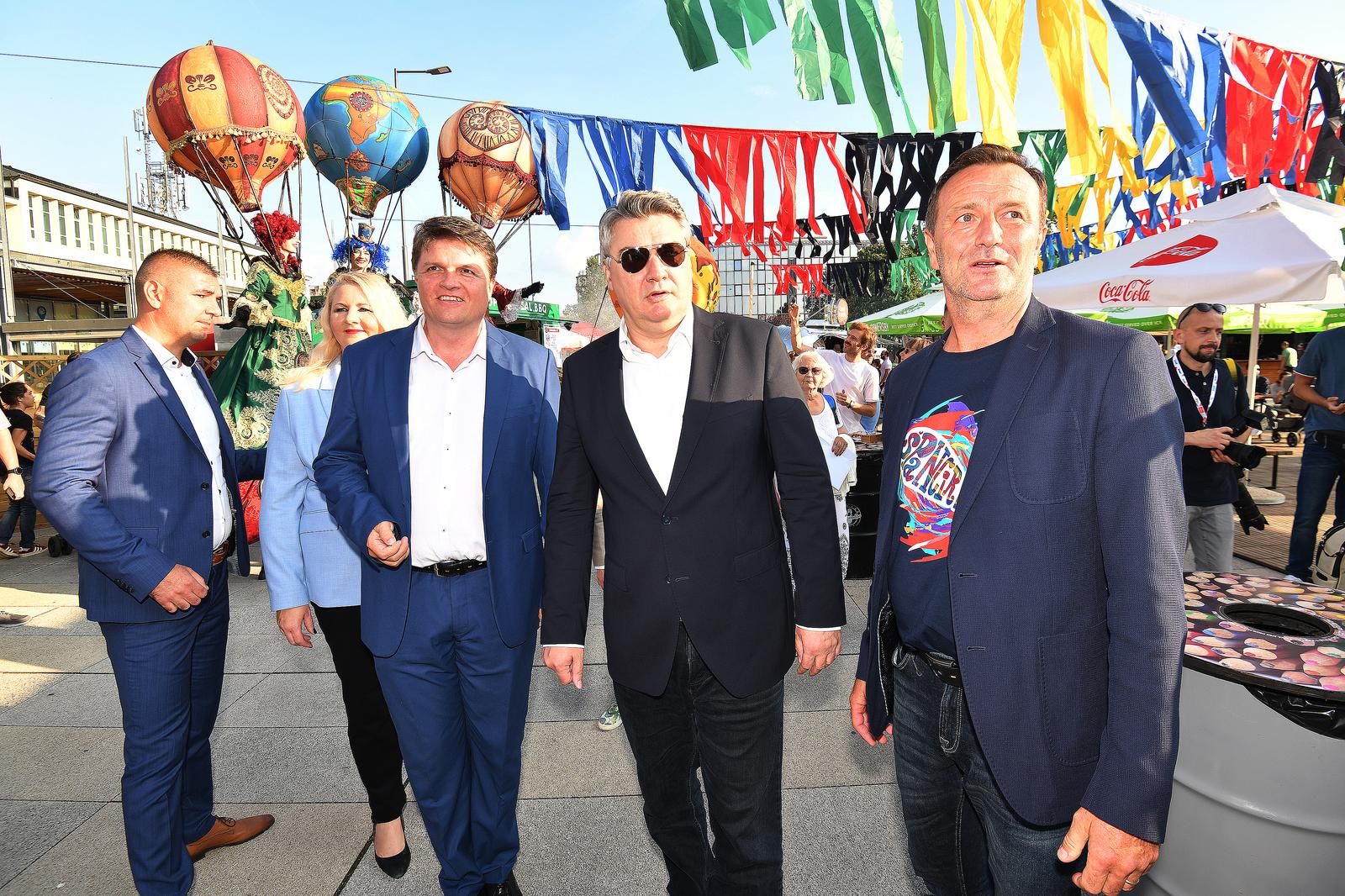 Zoran milanović na špancirfestu