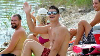 Kupanje Aquacity i Drava 5.8.2018