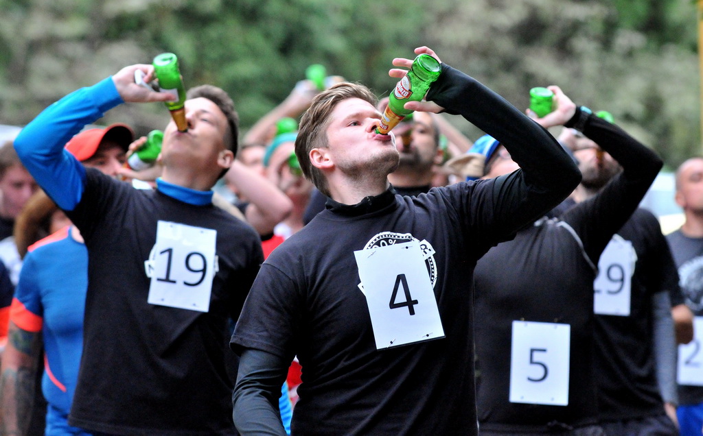 Žuja Beer Mile Run Žuja Beer Mile Run