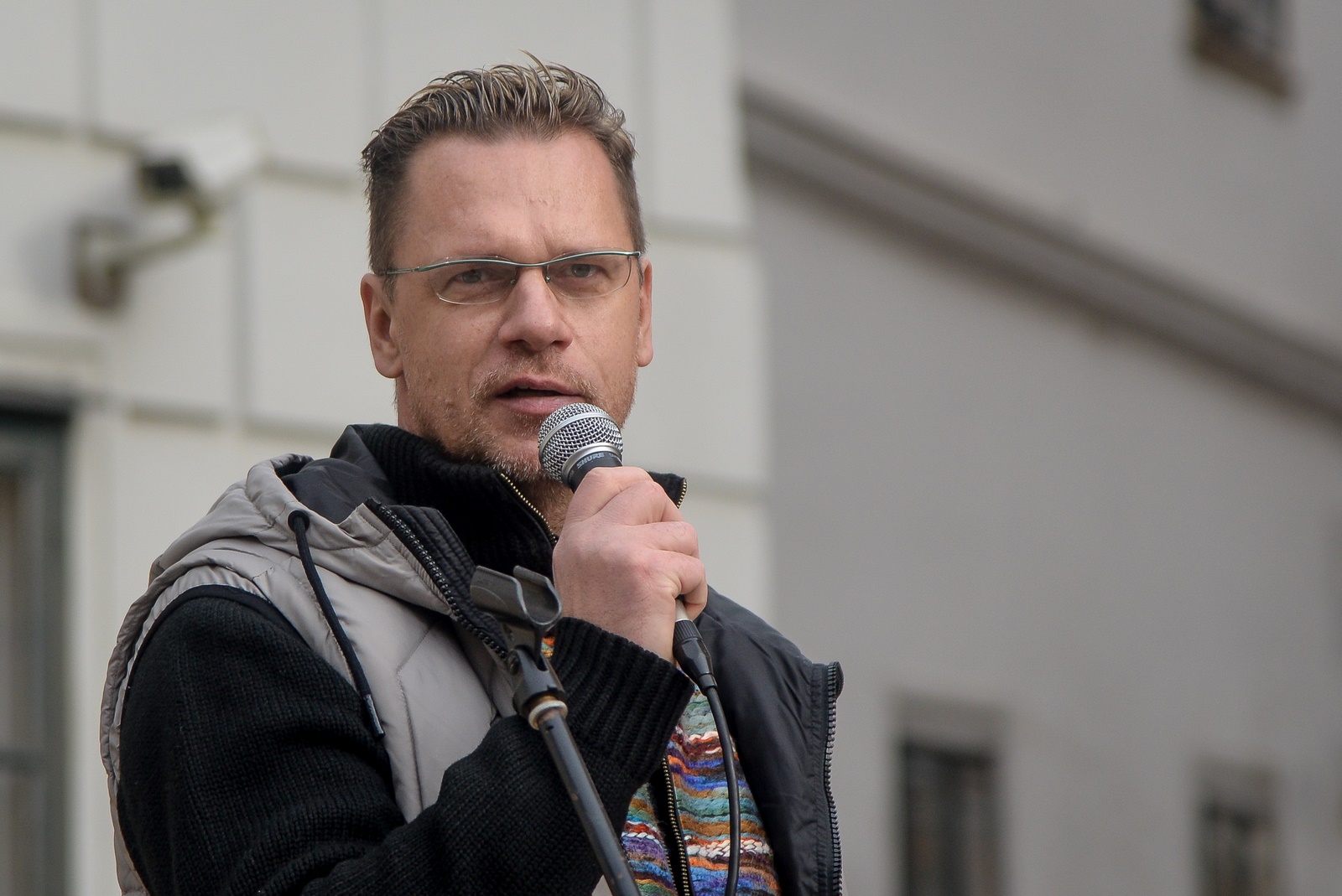 Prosvjed ‘Buđenje’, Damir Šilec