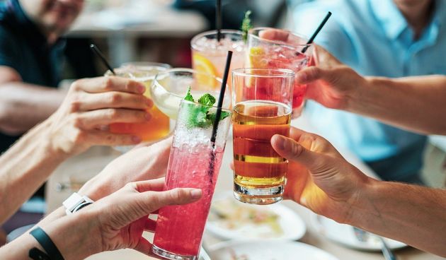 alkohol, zabava, ljudi