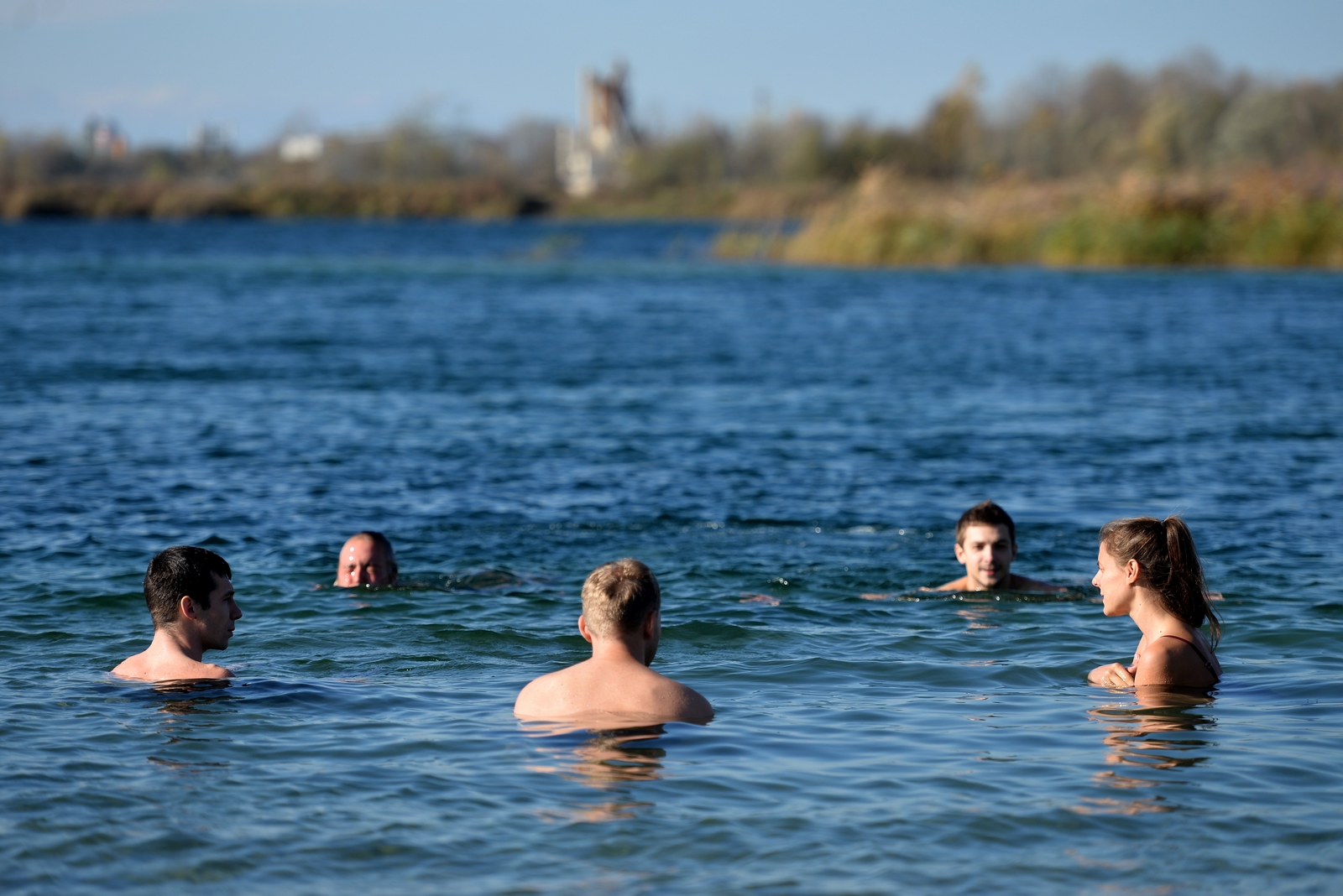 Zimsko kupanje na Aquacityju
