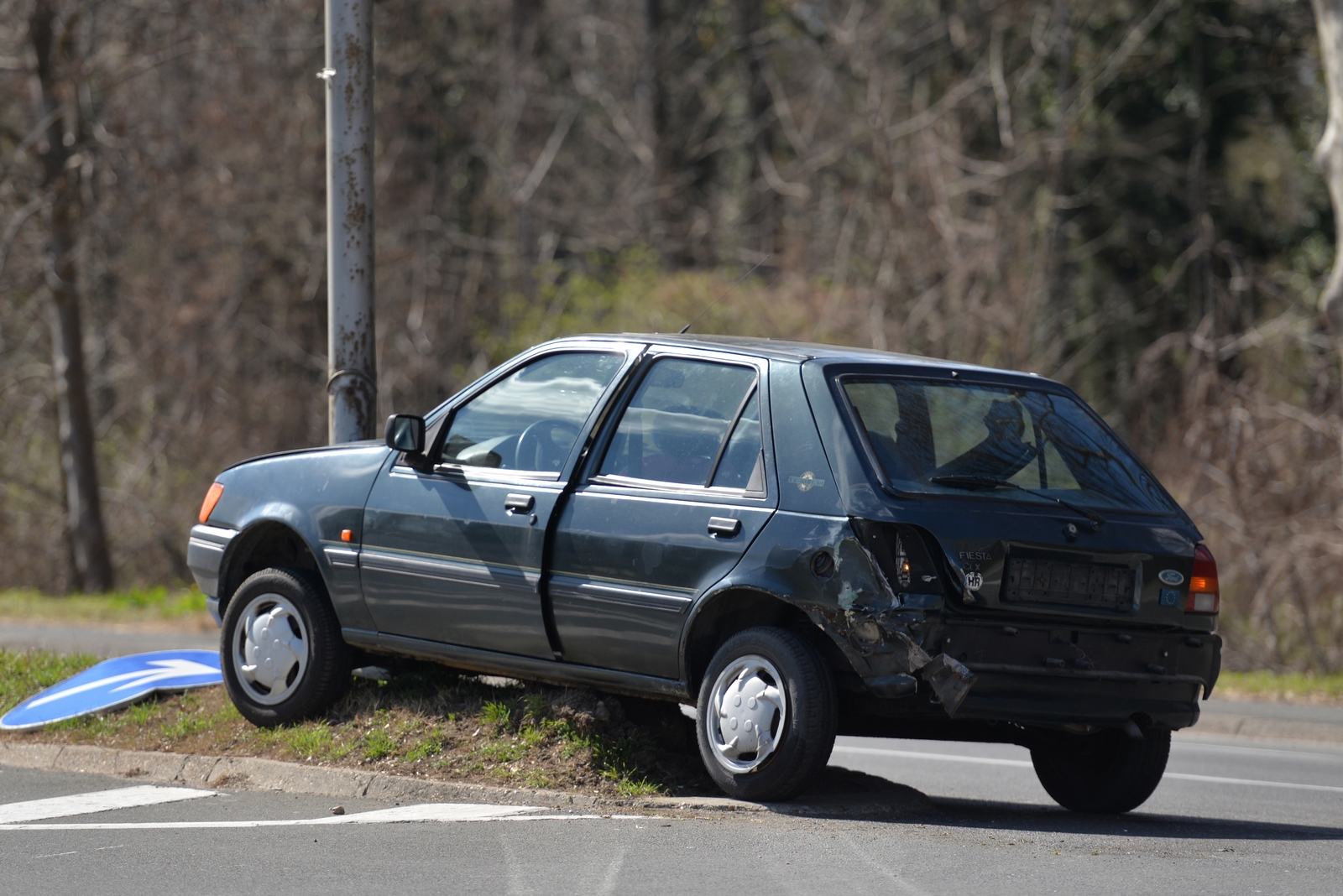 Kod Dravskog mosta, prometna nesreća
