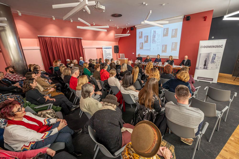 Vesna Haluga, predstavljanje knjige Znamen