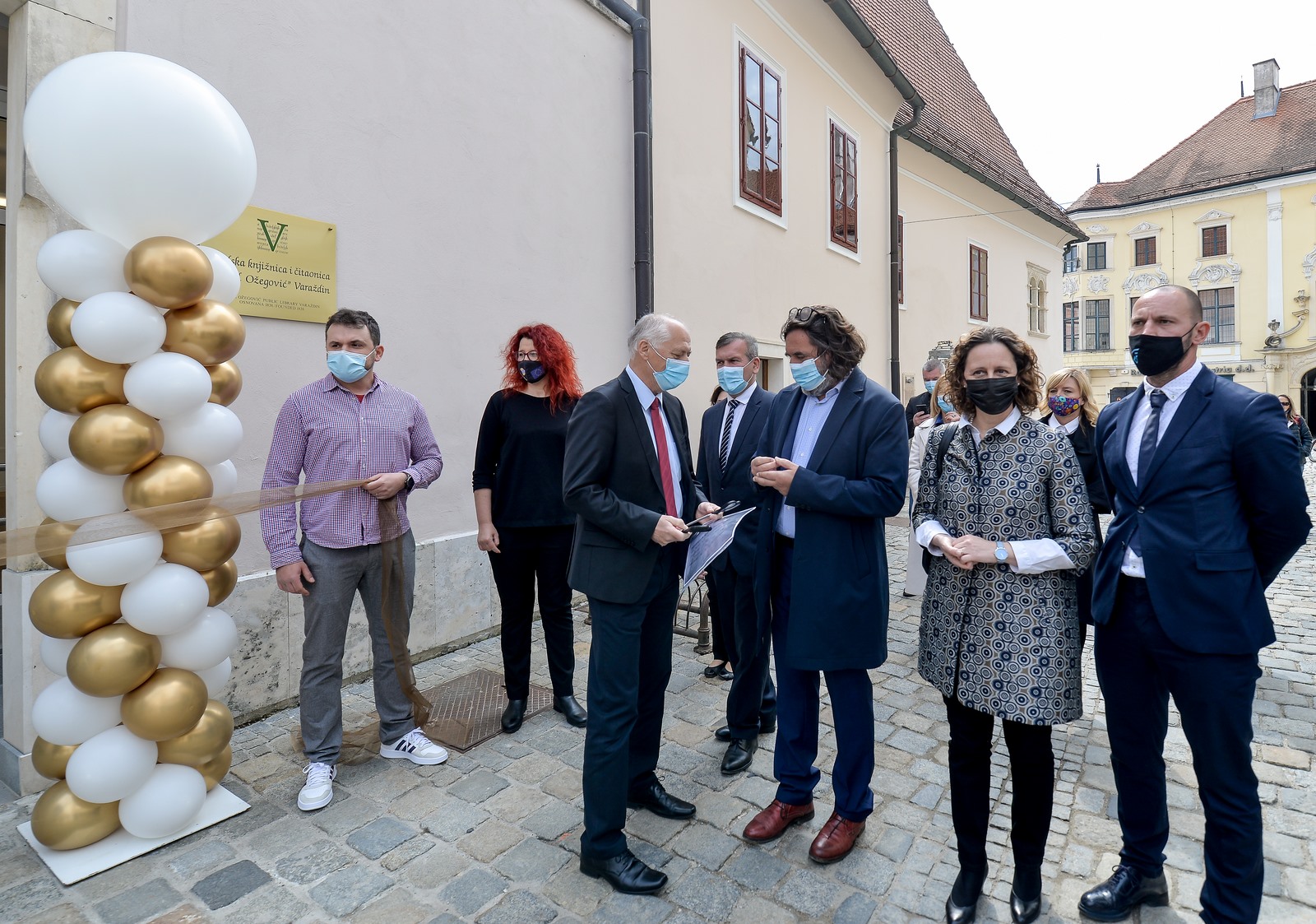 Gradska knjižnica i čitaonica, Varteksova robna kuća, otvorenje 26.4.2021, knjižnica
